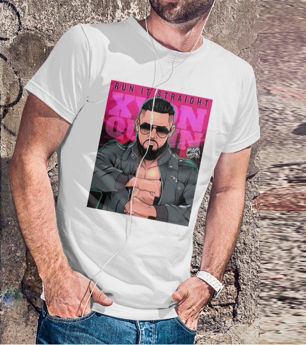 RUN IT STRAIGHT XYON QUINN MILES MEDIA ORIGINAL T-Shirt