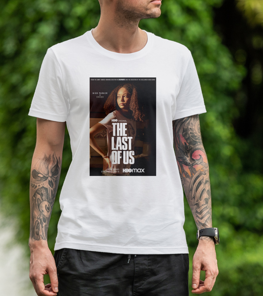 HBO Original The Last Of Us Nico Parker Sarah New Series Streaming Jan 15 HBO Max T-Shirt