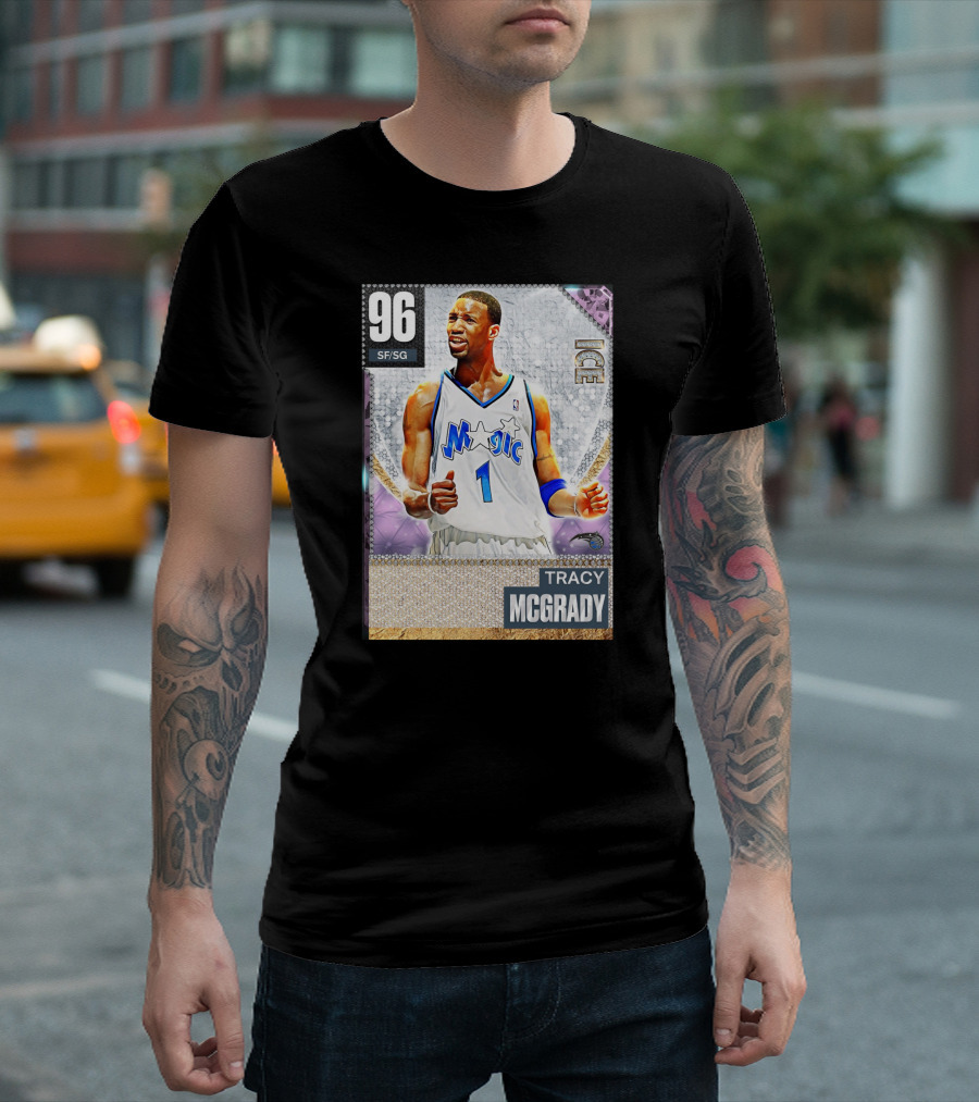 96 Tracy McGrady Magic SF/SG Ice T-Shirt