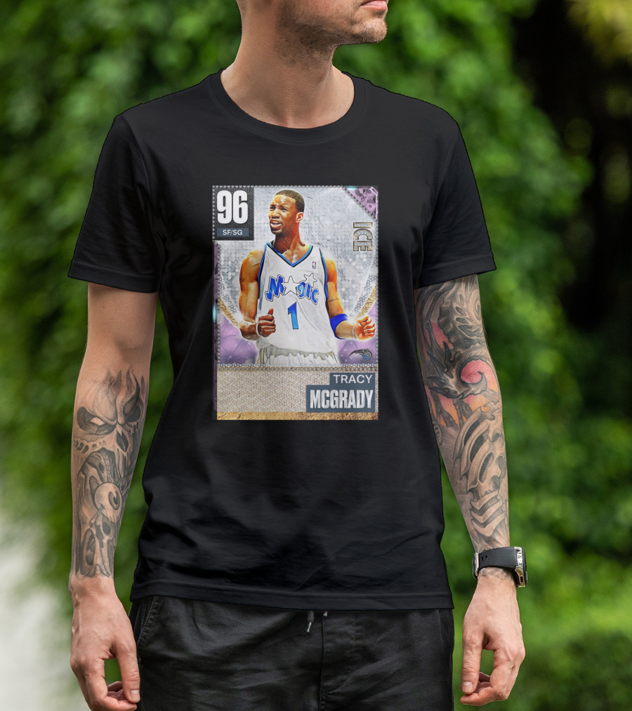 96 Tracy McGrady Magic SF/SG Ice T-Shirt