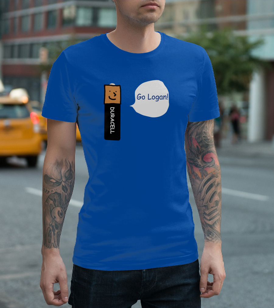 Duracell Battery Go Logan Encouragement T-Shirt