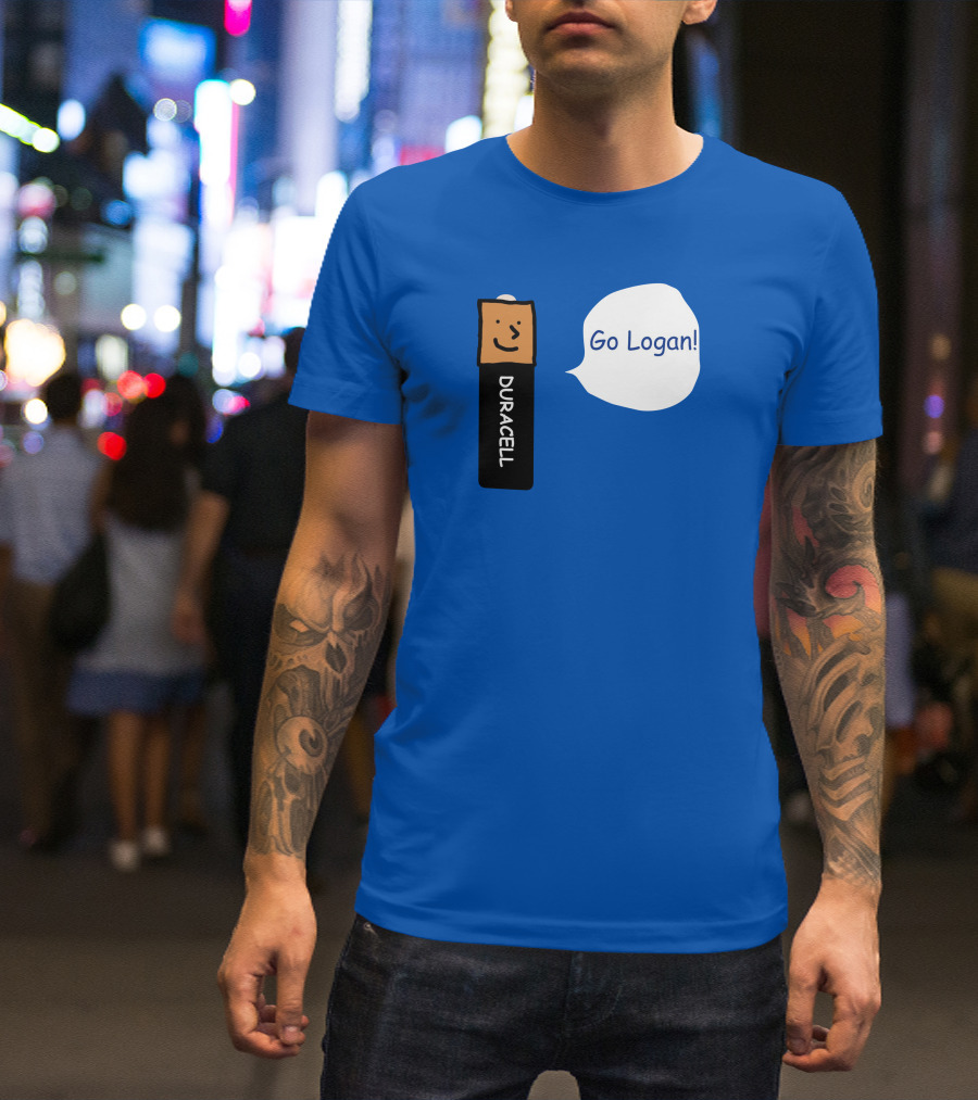 Duracell Battery Go Logan Encouragement T-Shirt