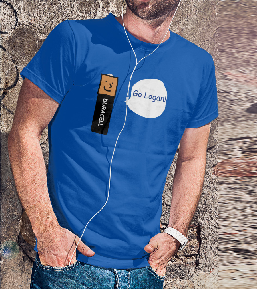 Duracell Battery Go Logan Encouragement T-Shirt