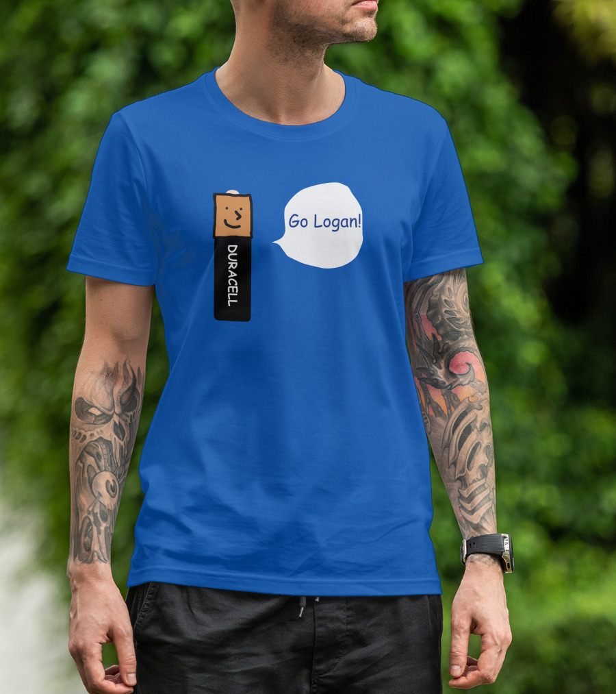 Duracell Battery Go Logan Encouragement T-Shirt