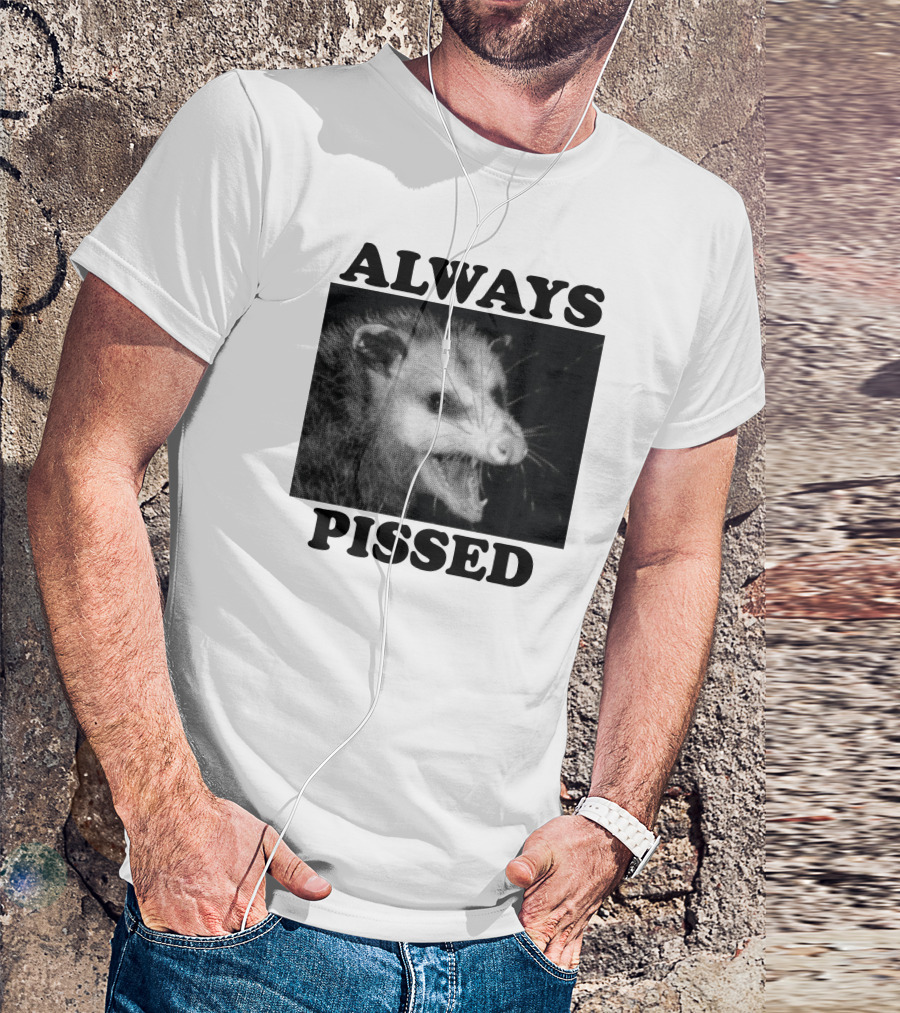 Always Pissed Possum Wicked Clothes T-Shirt