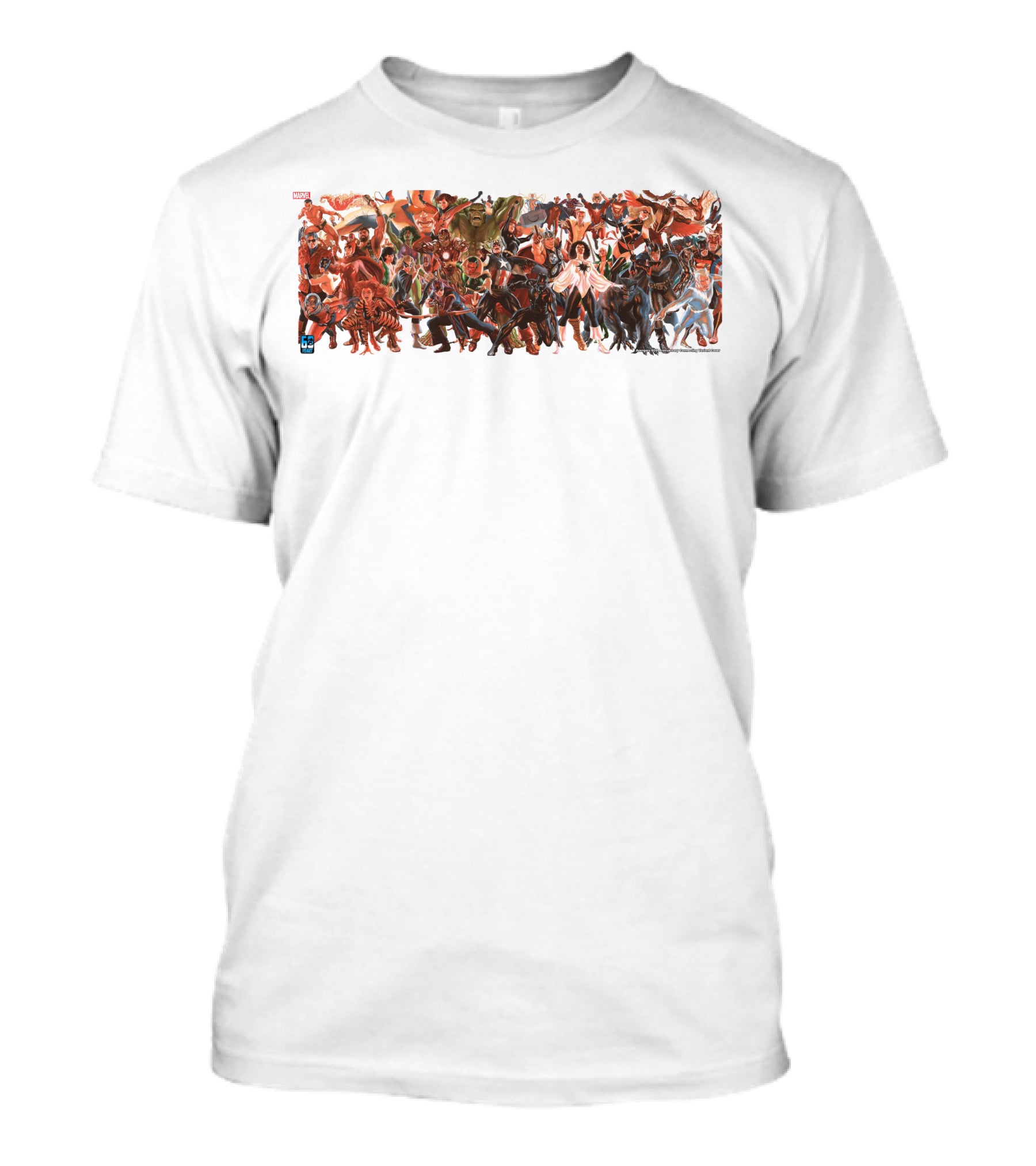 Alex Ross Has Revealed Avengers 60 Years Marvel Celebration T-Shirt