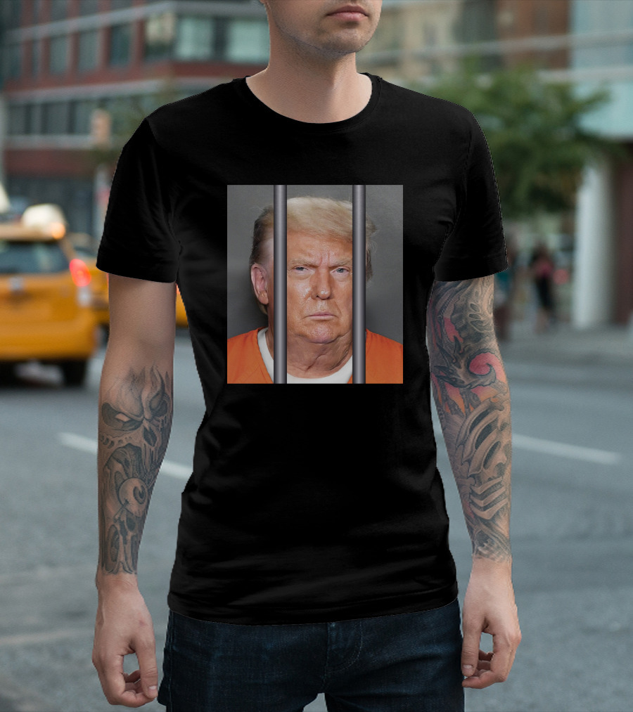 Call To Activism Orange Is The New Trump Behind Bars T-Shirt