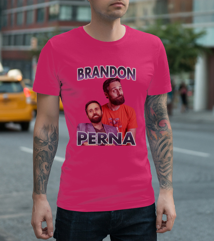 Brandon Perna Sports Humor Icon Duo T-Shirt