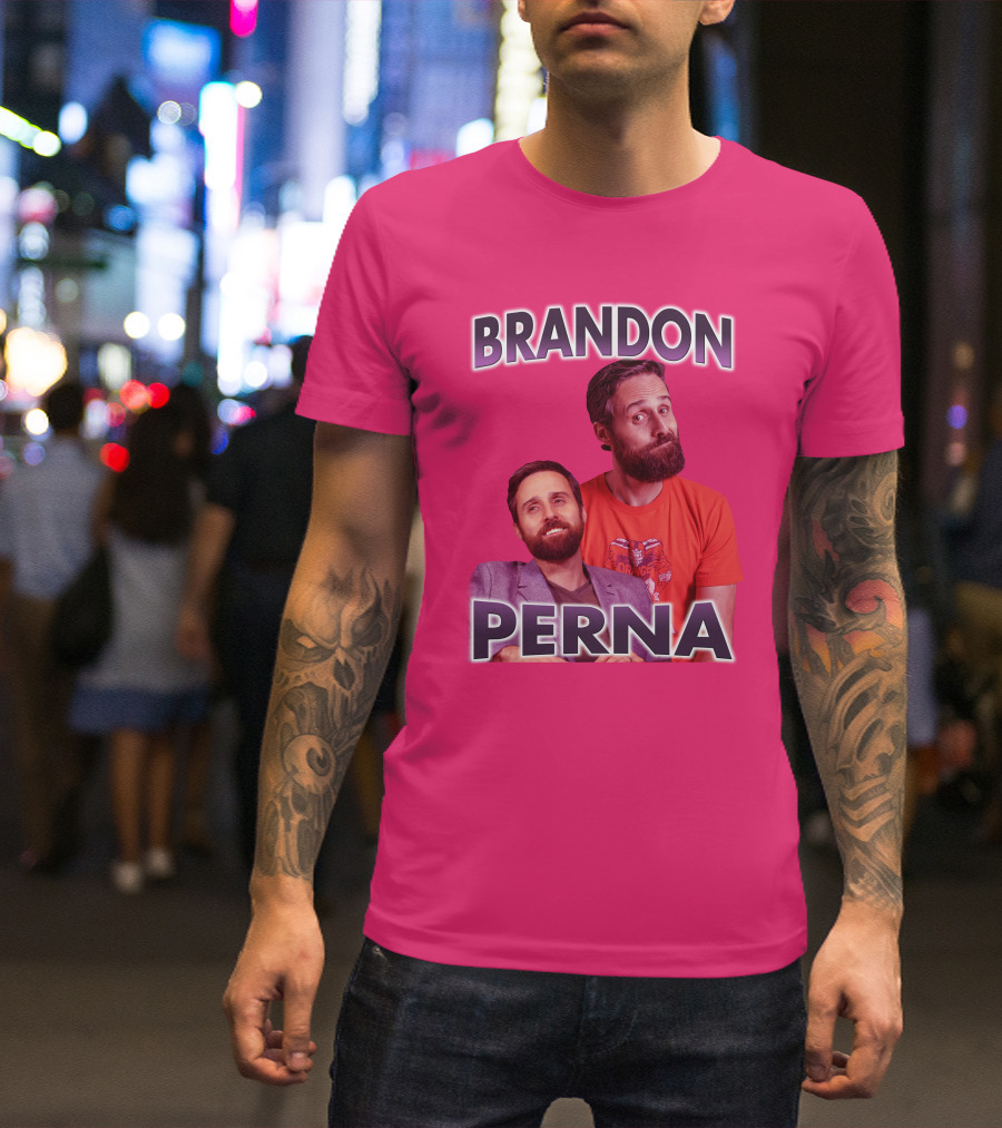 Brandon Perna Sports Humor Icon Duo T-Shirt