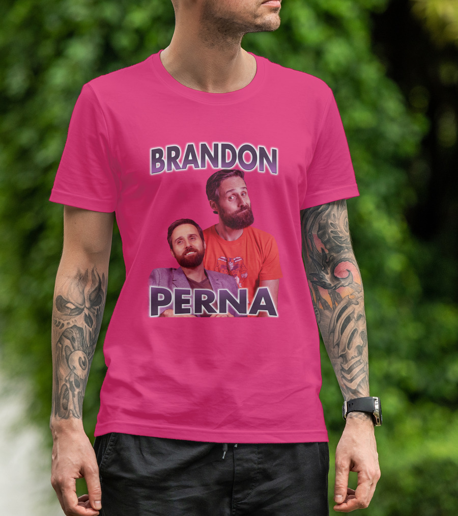Brandon Perna Sports Humor Icon Duo T-Shirt