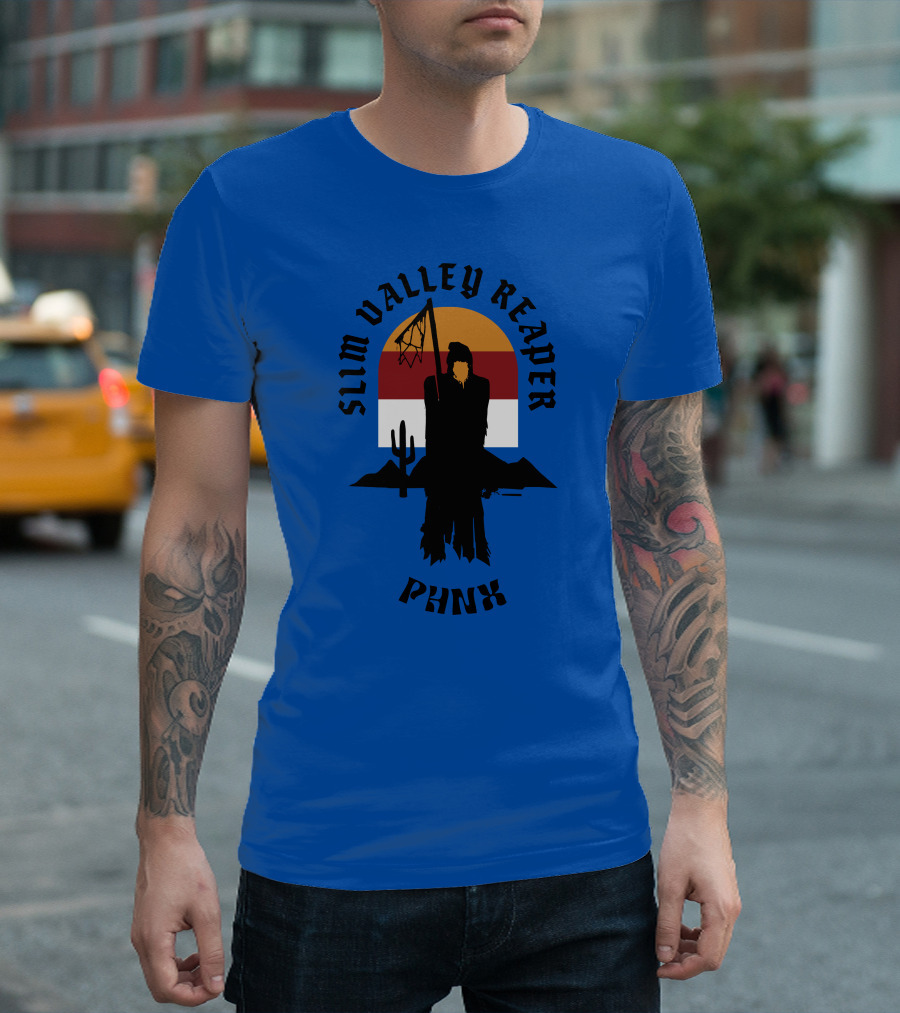 Slim Valley Reaper Phnx Desert T-Shirt