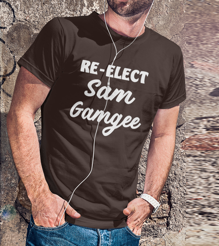 Re-Elect Sam Gamgee Lord Of The Rings Campaign T-Shirt