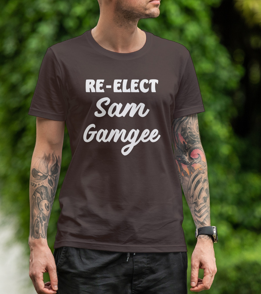 Re-Elect Sam Gamgee Lord Of The Rings Campaign T-Shirt