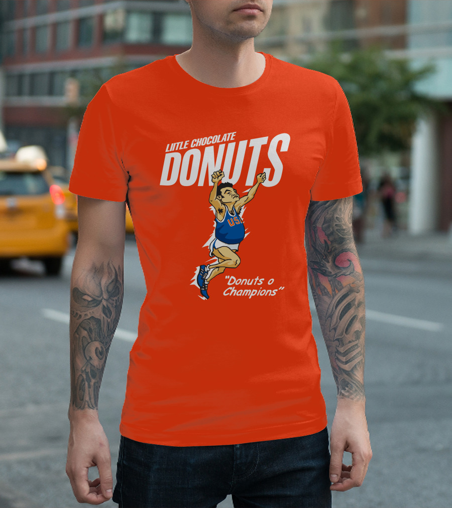 LITTLE CHOCOLATE DONUTS USA Donuts o Champions T-Shirt