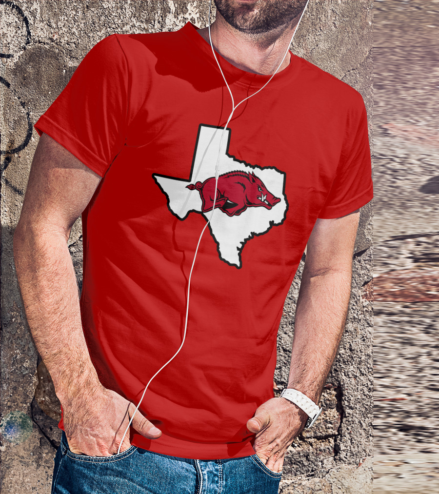 Texas Strong Hog In State T-Shirt