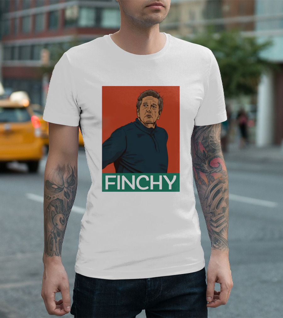 Kat Wearing Finchy Graphs Merch T-Shirt