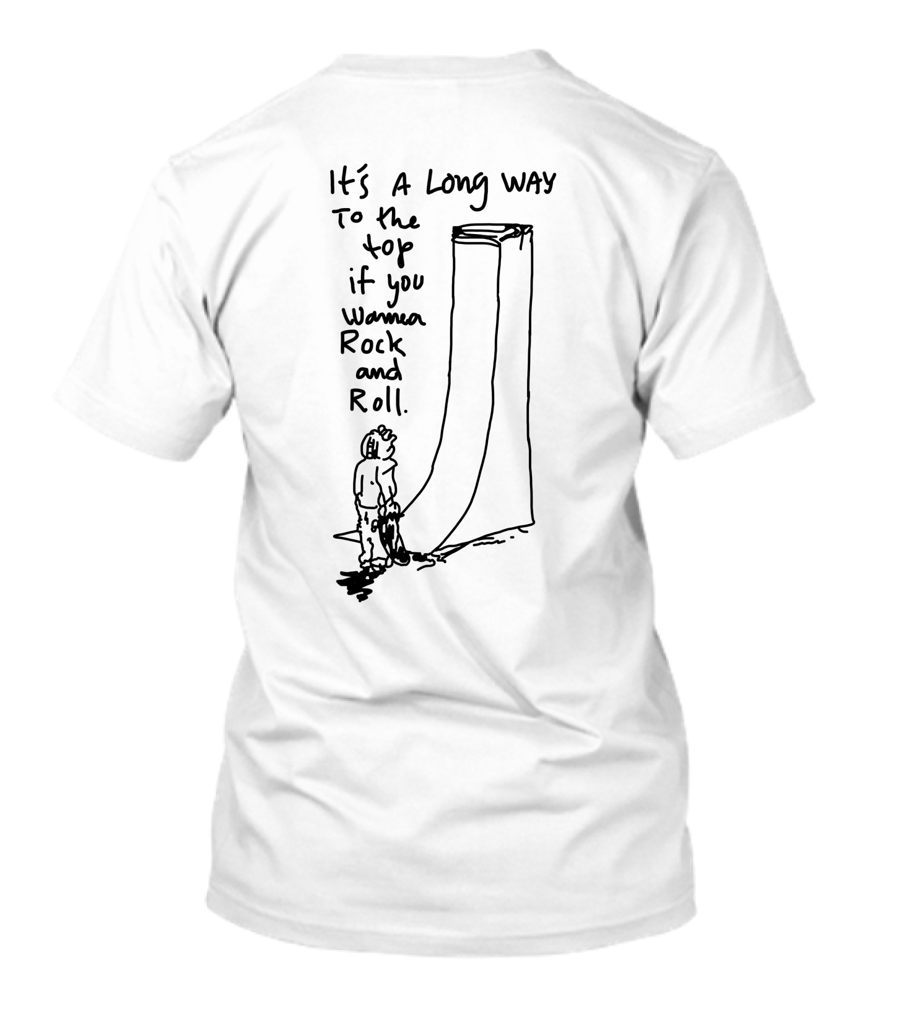 Polar Skate Co It's A Long Way To The Top If You Wanna Rock And Roll T-Shirt