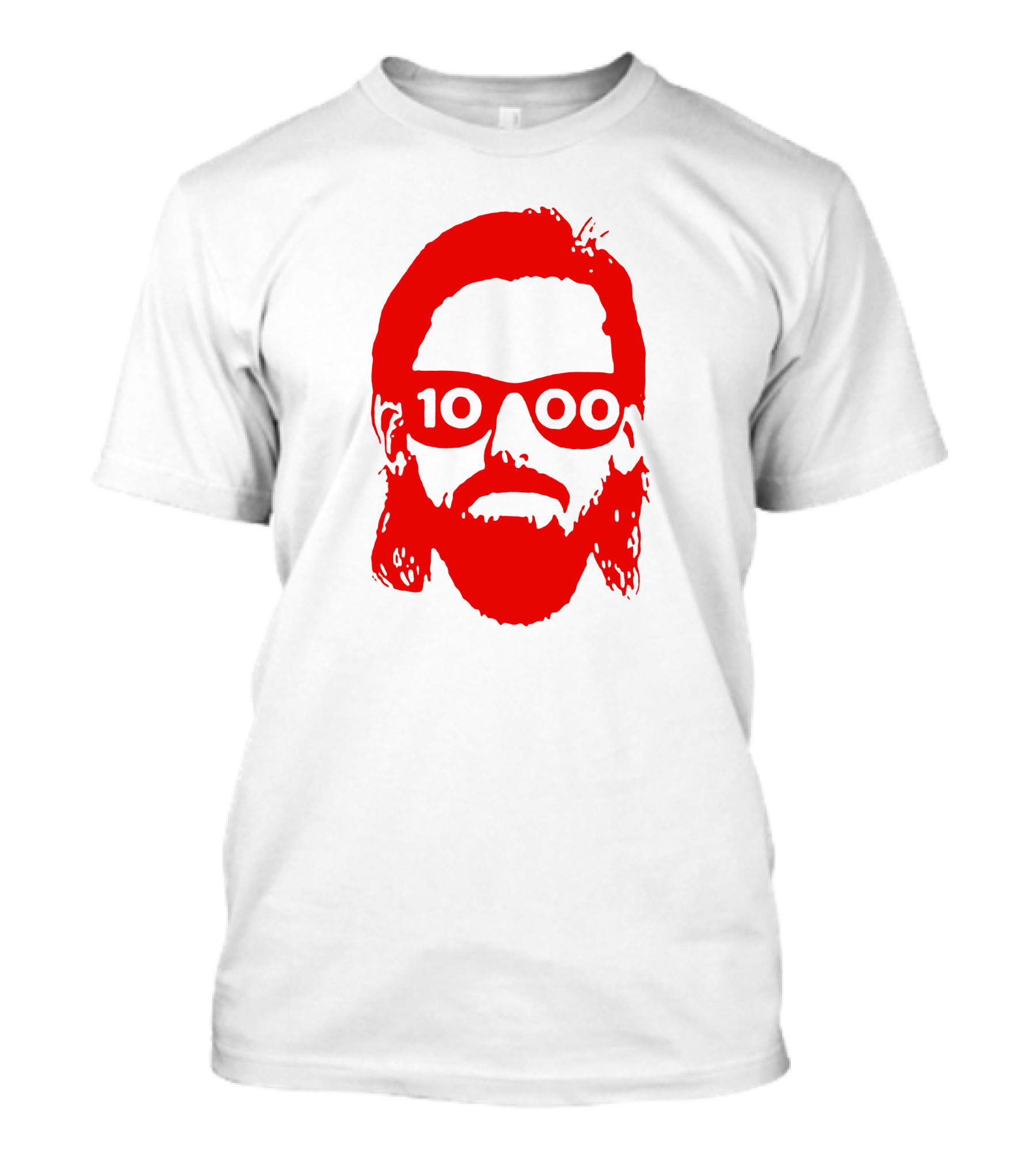 Marc Staal 1000 Game Glasses Red T-Shirt