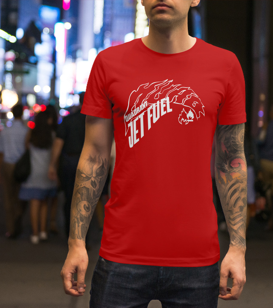 Quadrant Jet Fuel Flame T-Shirt