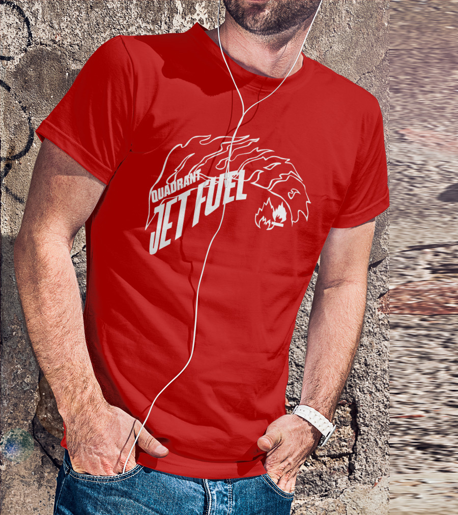 Quadrant Jet Fuel Flame T-Shirt
