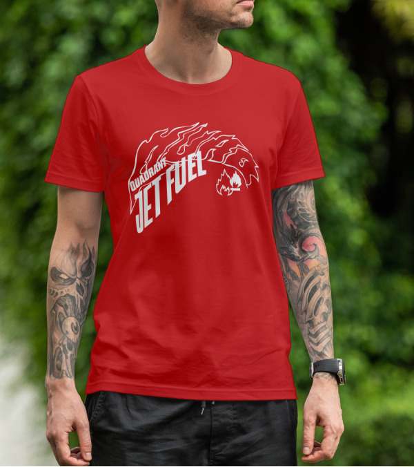 Quadrant Jet Fuel Flame T-Shirt