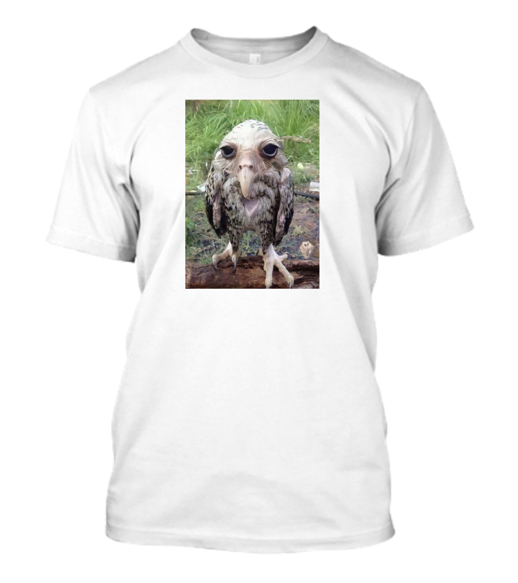 LAMONTS Unique Bird Creature With Big Eyes And Distinct Features T-Shirt