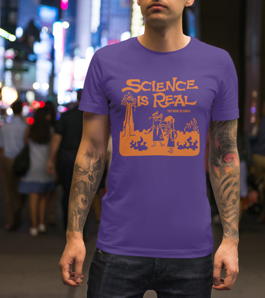Science Is Real They Might Be Giants T-Shirt