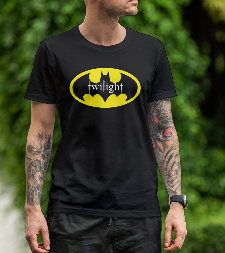 Twilight Logo In Batman Icon Symbol T-Shirt