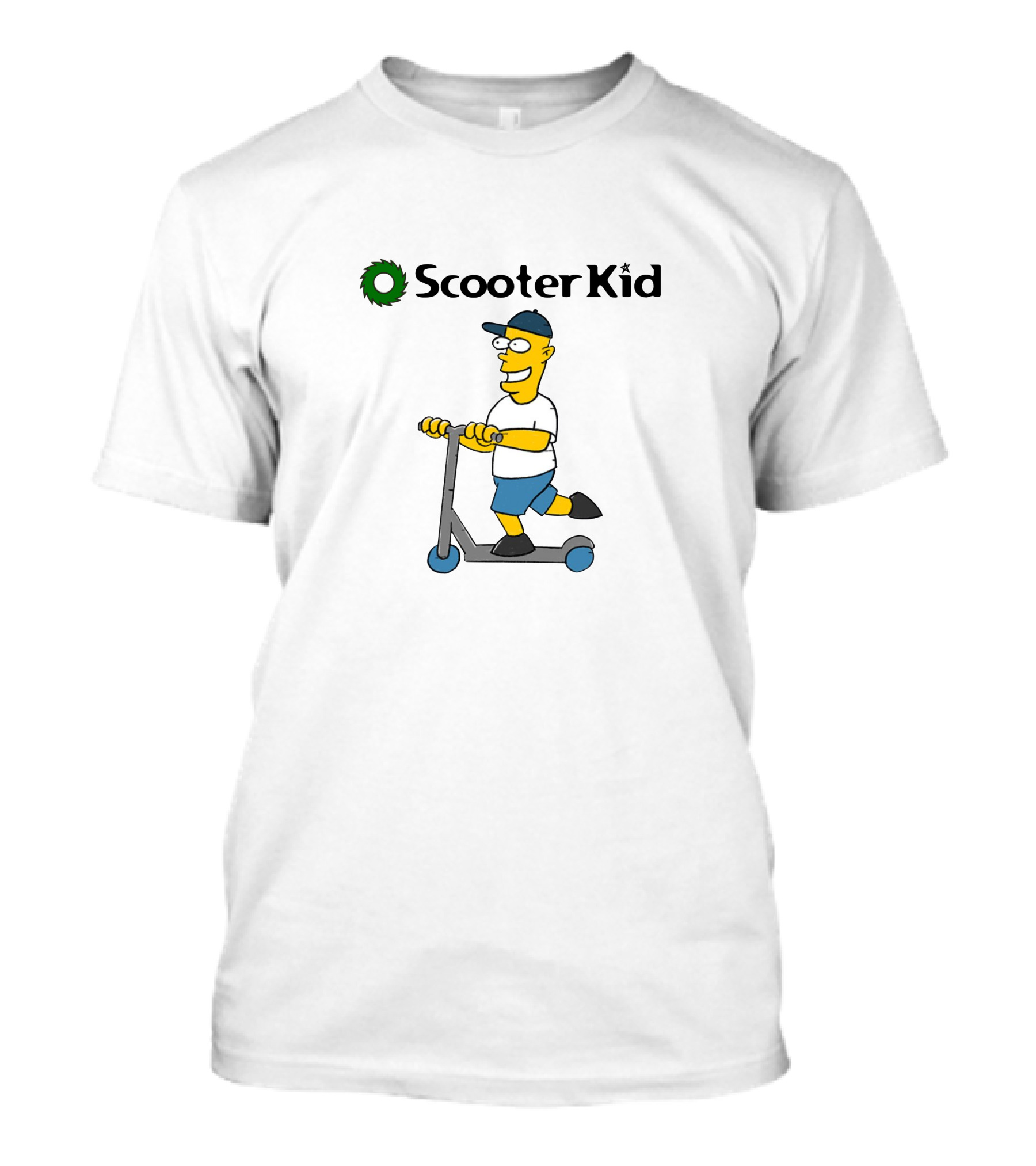 Kennybeats Scooter Kid Simpsons T-Shirt