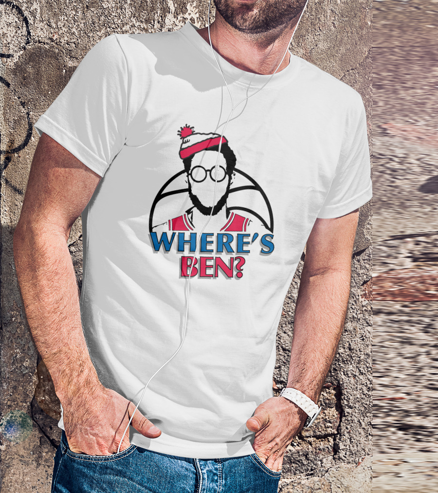 WHERE'S BEN Basketball Search Adventure T-Shirt