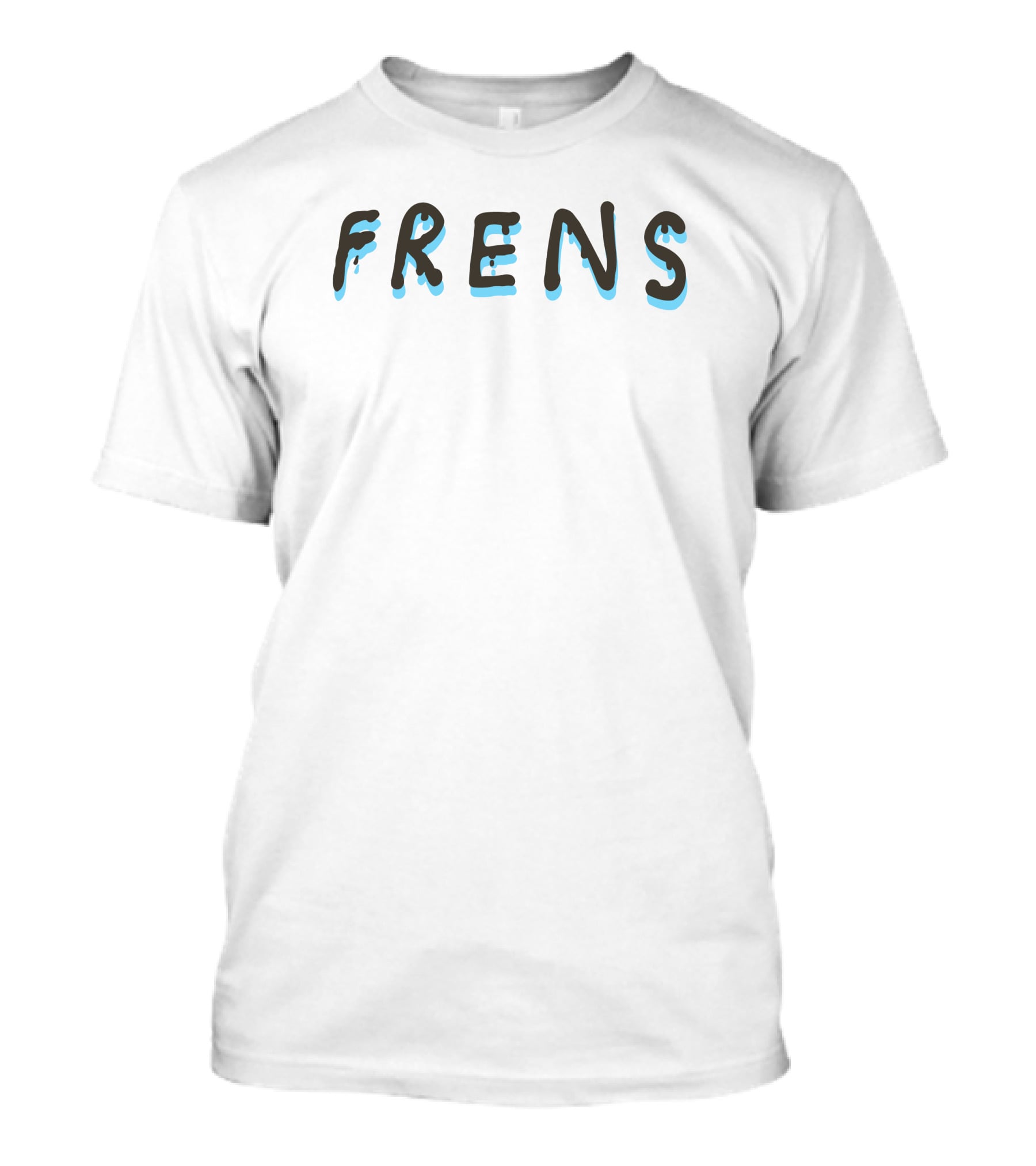 Alien Frens Dripping Text T-Shirt