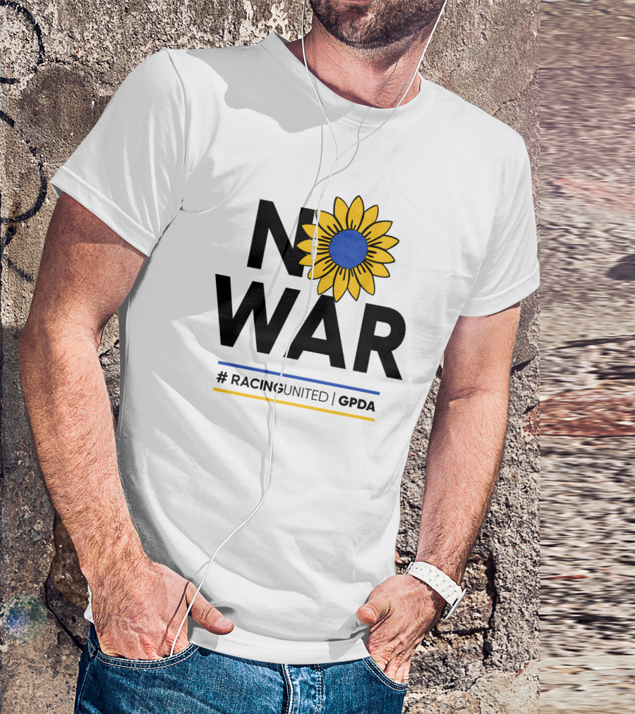 No War Racing United GPDA Lance Stroll Sunflower T-Shirt