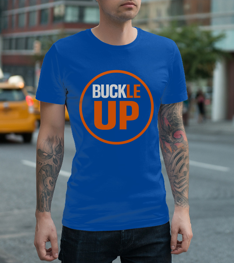 Mets Manager Buck Showalter Buckle Up New York Baseball Fan Spirit T-Shirt