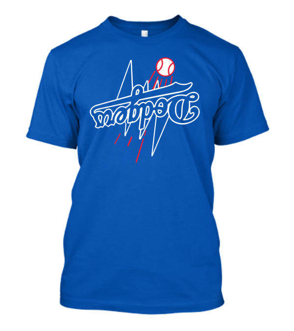 Dodgers Bolt Baseball T-Shirt