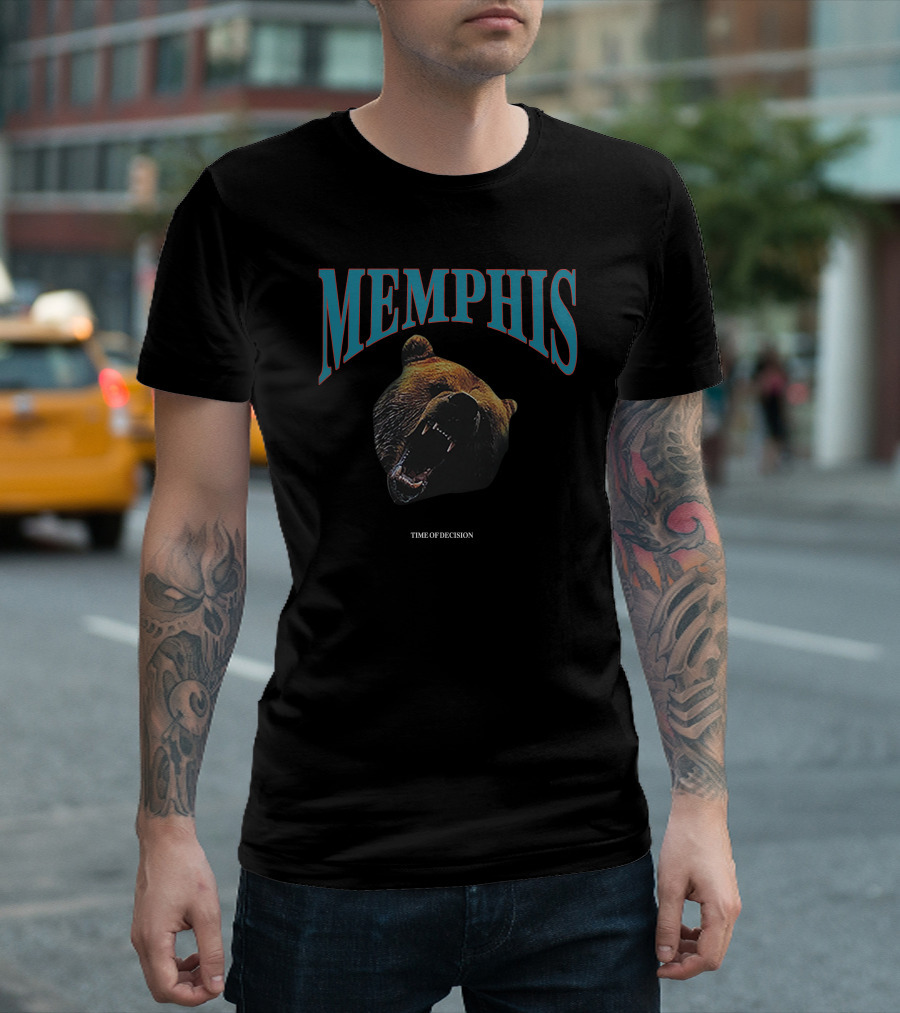MEMPHIS Bear Time of Decision T-Shirt