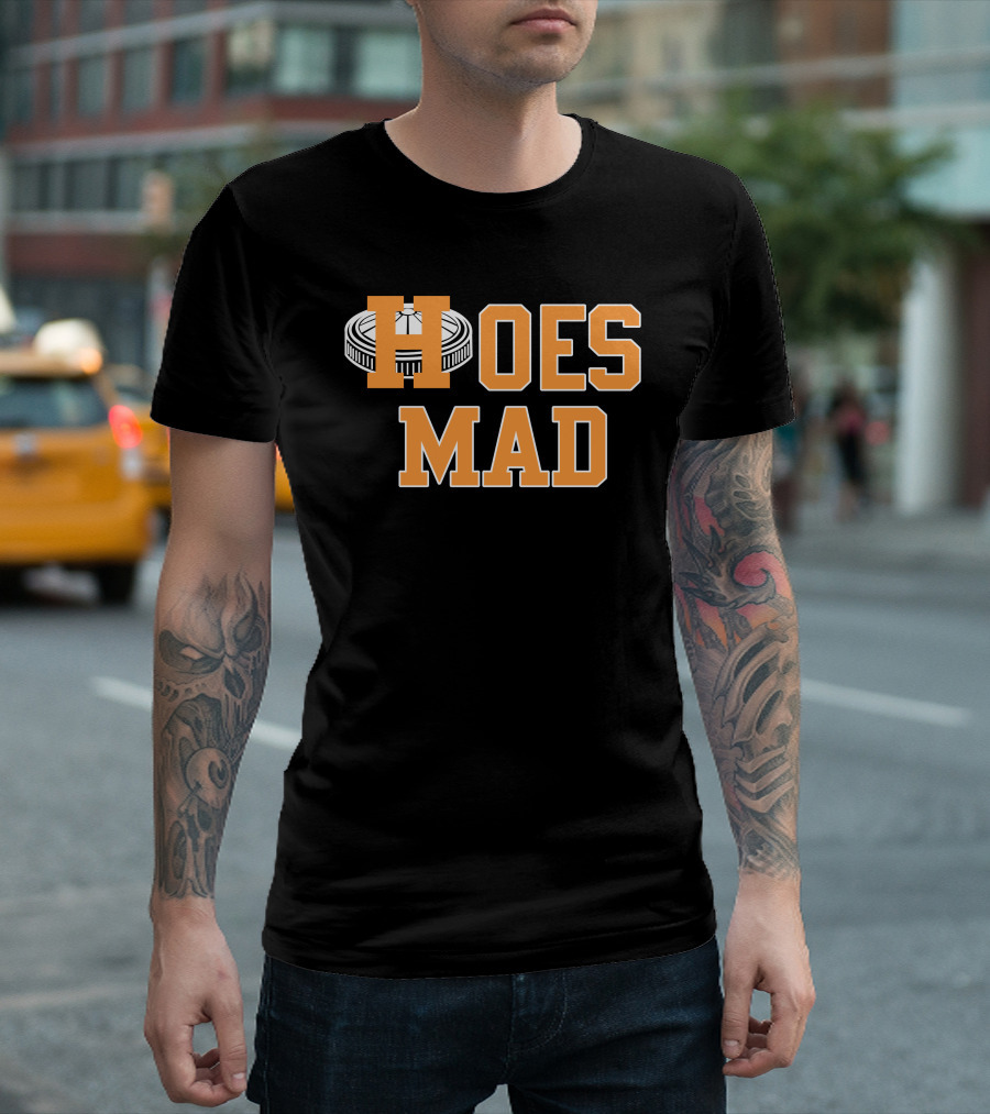 Southern Delicacyltd Hoes Mad Text With Wheel Visual T-Shirt