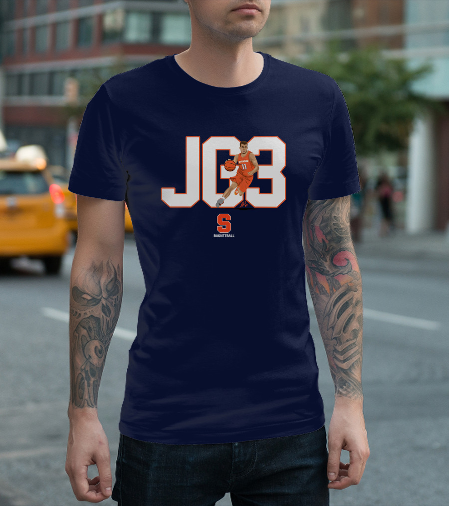 JG3 Joe Girard Syracuse S Basketball The Players Trunk Collaboration T-Shirt