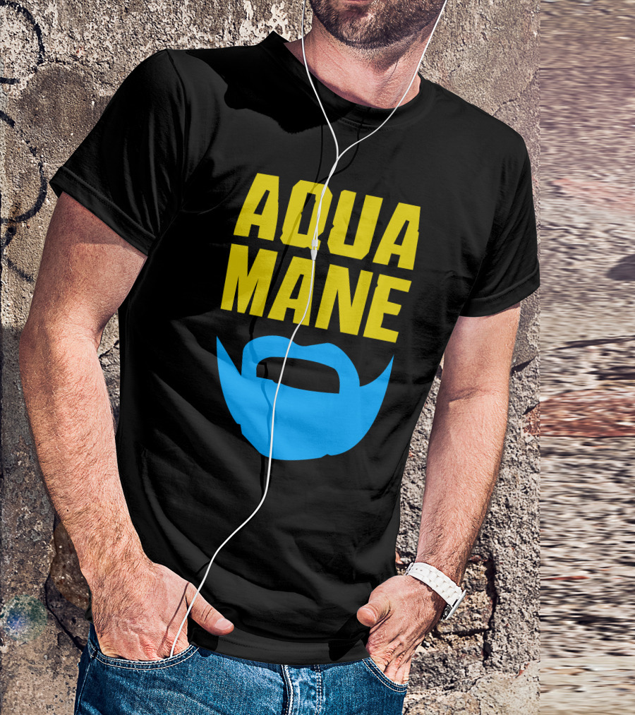 Memphis Grizzlies Aqua Mane Beard T-Shirt