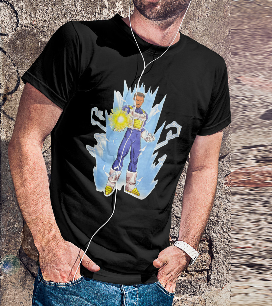 Daniel Gafford Dragon Ball Z Saiyan Warrior Energy Burst T-Shirt