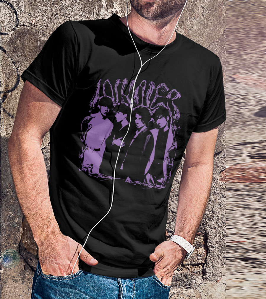 Inhaler Band Purple Photo T-Shirt