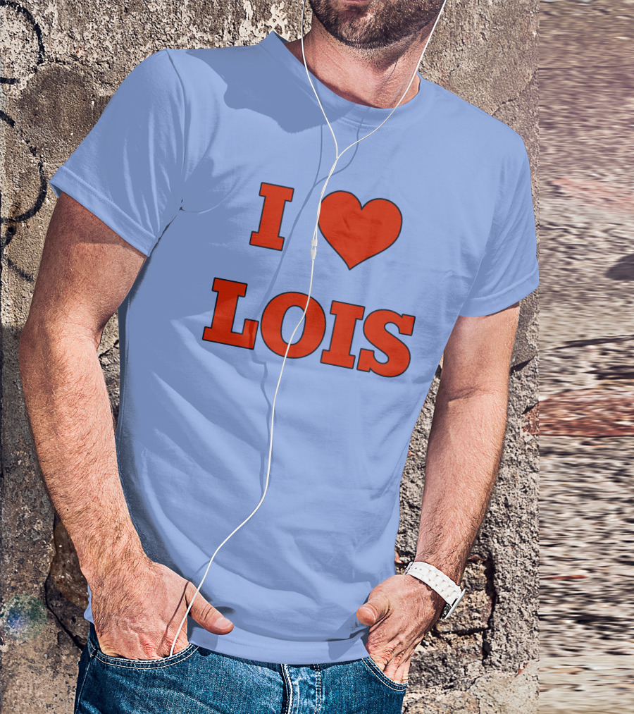 Peter Griffin I Love Lois Heart T-Shirt