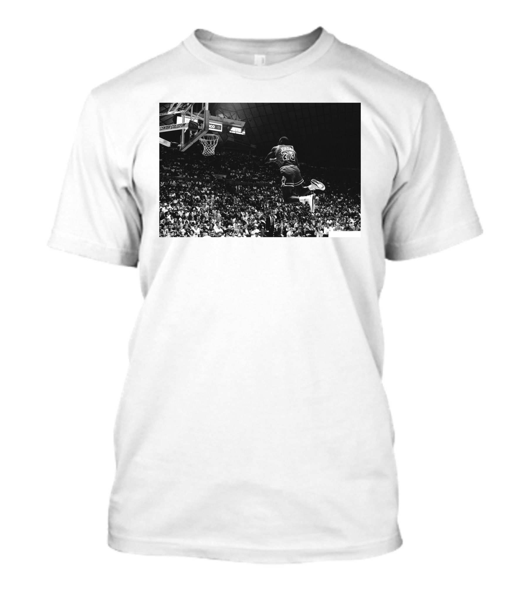 Jordan X Union Slam Dunk Iconic Basketball Moment T-Shirt