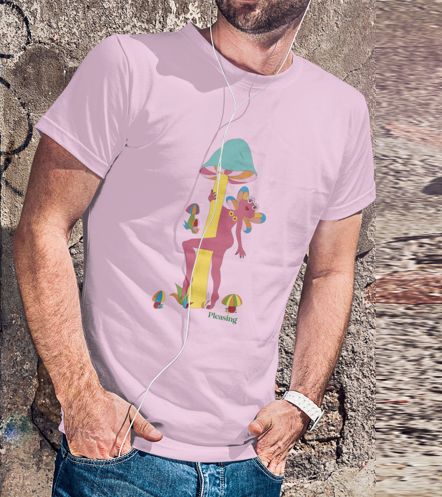 Pleasing Shroom Bloom Fairy With Mushrooms T-Shirt