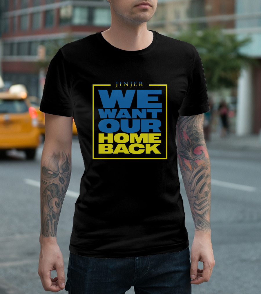 Jinjer We Want Our Home Back T-Shirt