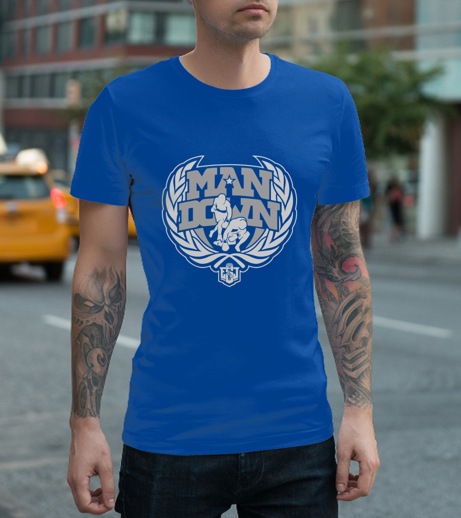 Man Down Team Spence Boxing Laurel Crest T-Shirt