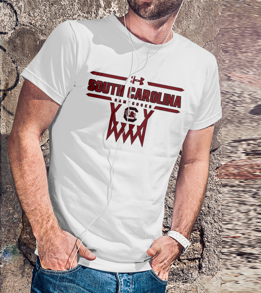 South Carolina Gamecocks Under Armour Basketball T-Shirt