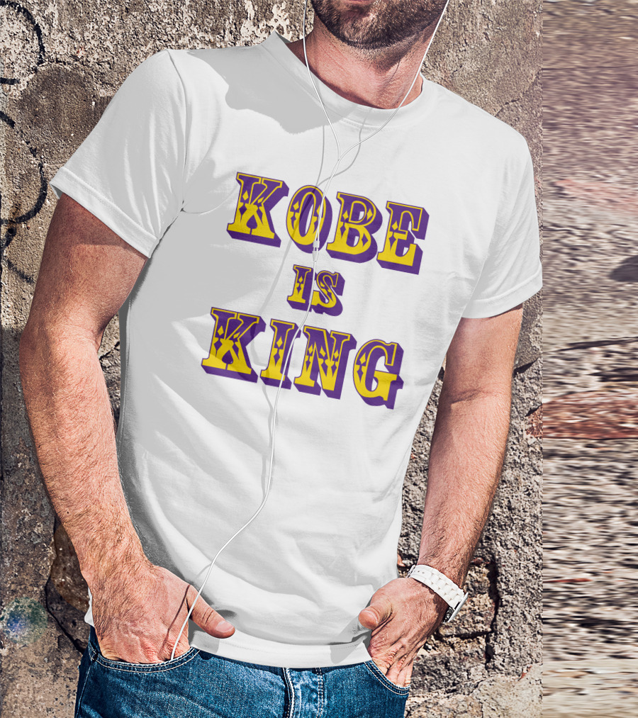 Kobe Is King Lakers Colors T-Shirt