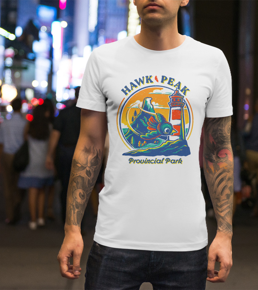 Hawk Peak Provincial Park Fangamer Merch T-Shirt