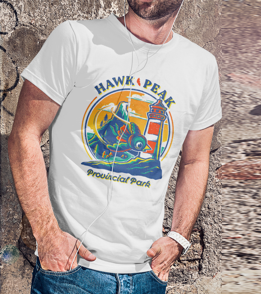 Hawk Peak Provincial Park Fangamer Merch T-Shirt