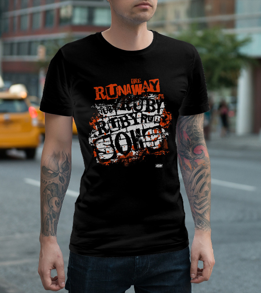 The Runaway Ruby Soho AEW Merch T-Shirt